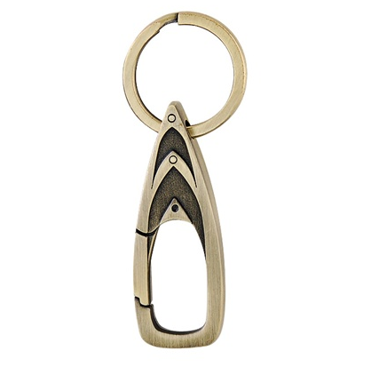 Chaveiro de carro durável Bronze metal